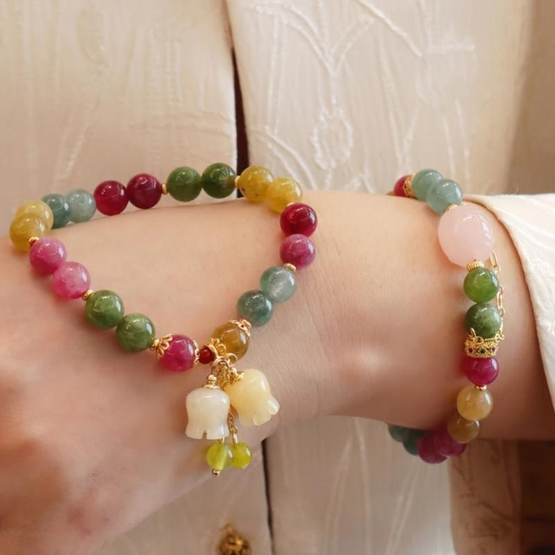 Tourmaline Charm Bracelet