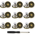 Adjustable No-Sew Jeans Button Kit (9 Pieces)