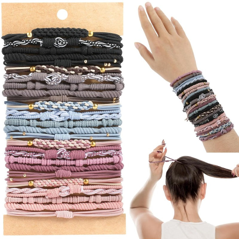 Boho Neutral Hair Tie Set