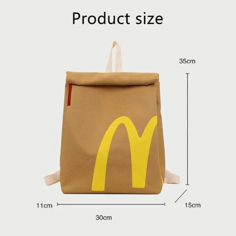 Playful Arch Canvas Backpack