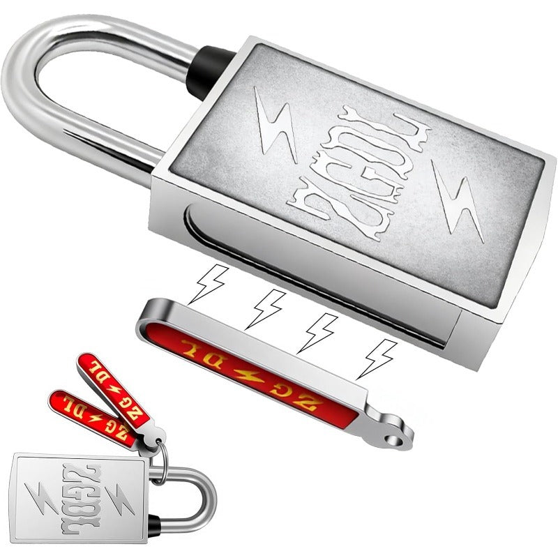 No Keyhole Magnetic Padlock