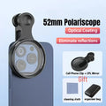 52mm CPL filter for Phone with Clip