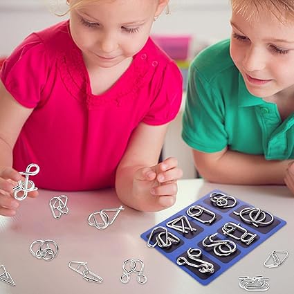 Metal Brain Teaser Puzzles Physics Mind
