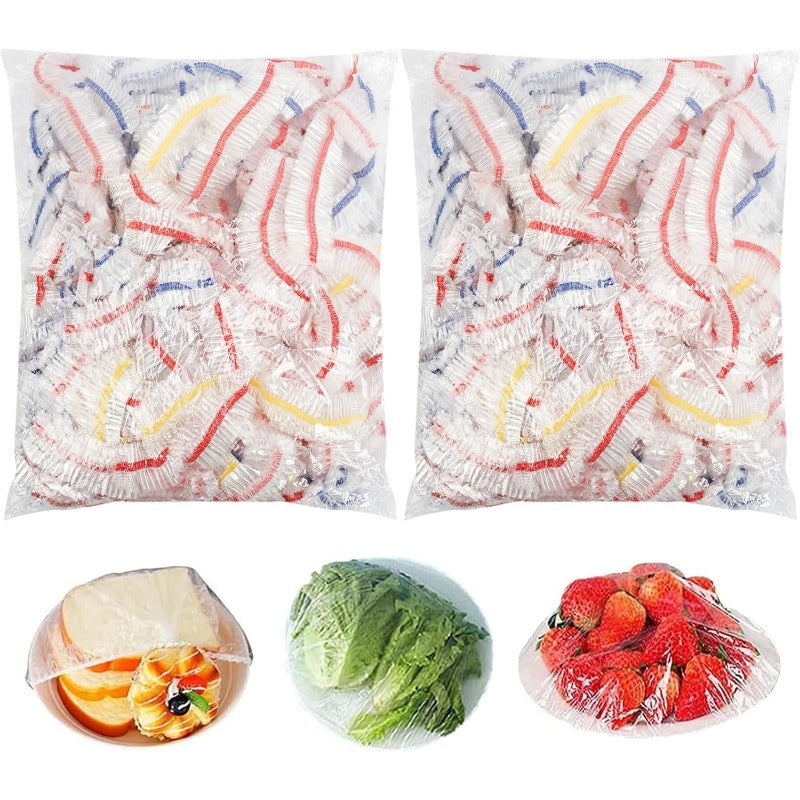 Fresh Keeping Bags – Elastic Plastic Bowl Covers