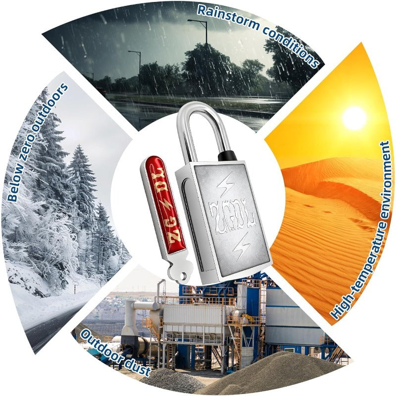 No Keyhole Magnetic Padlock
