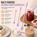Dual-Ended Flexible Silicone Spatula