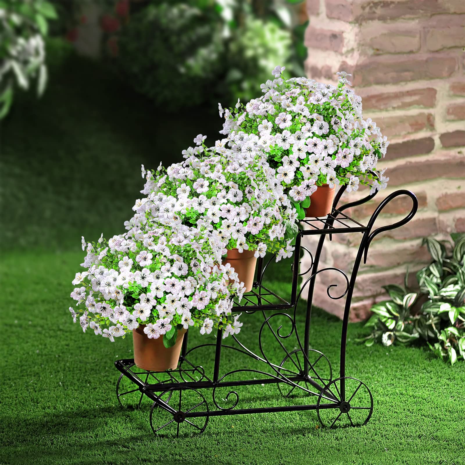 Upgraded High-grade  Material  Rainproof Lifelike Artificial Flowers With UV-Shield Coating
