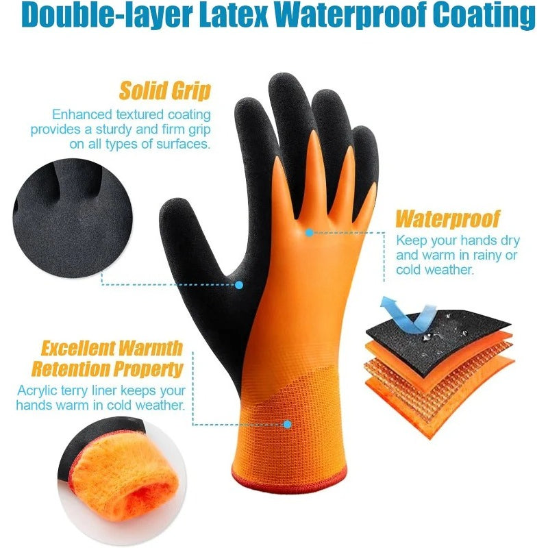 Waterproof Thermal Work Gloves