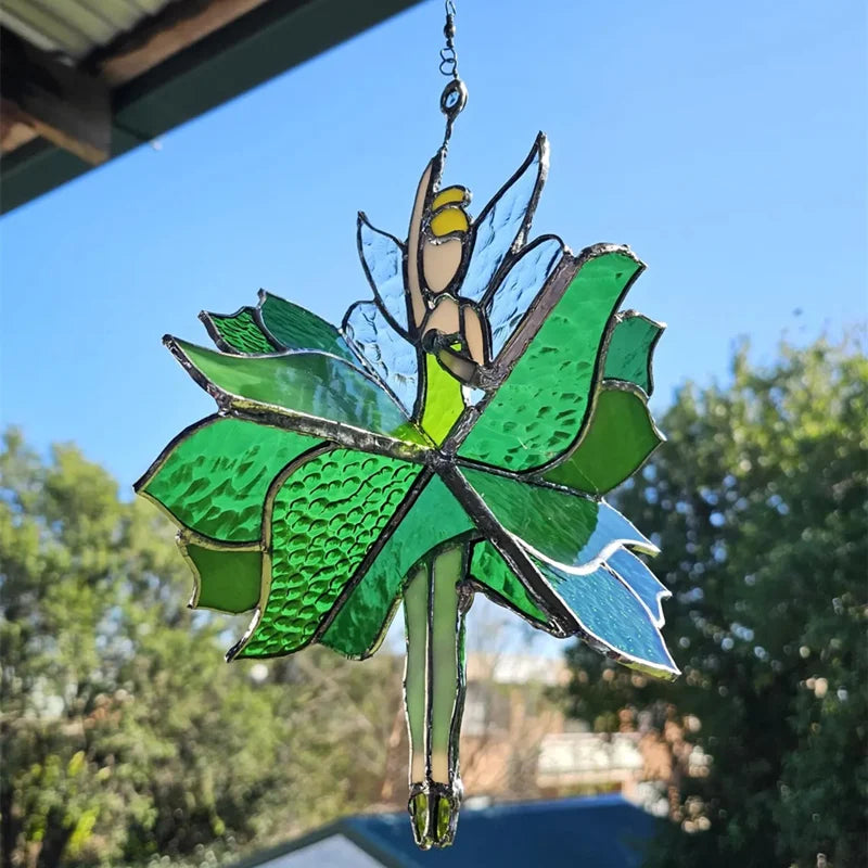 Elegant Stained Glass Spinner