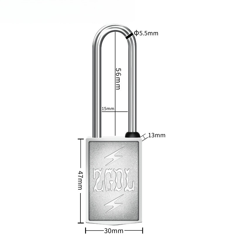 No Keyhole Magnetic Padlock