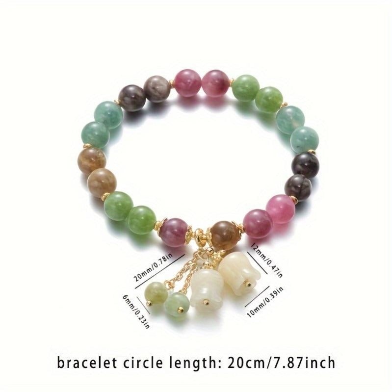 Tourmaline Charm Bracelet