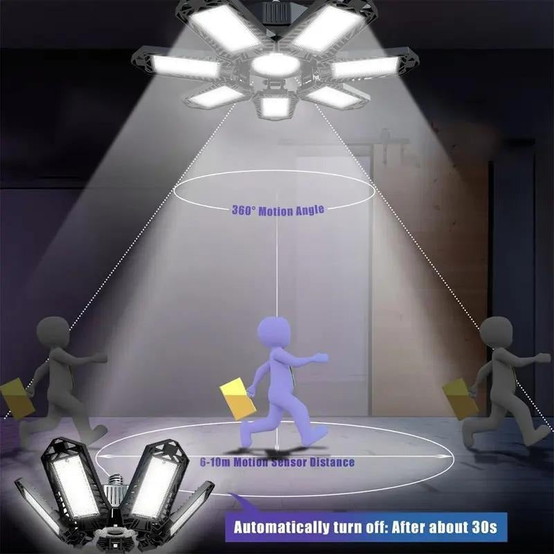 Foldable LED Garage Light