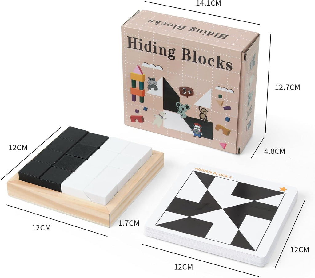 Pocket-Size Dual-Color Logic Puzzle
