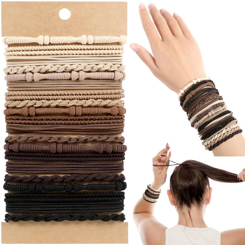Boho Neutral Hair Tie Set