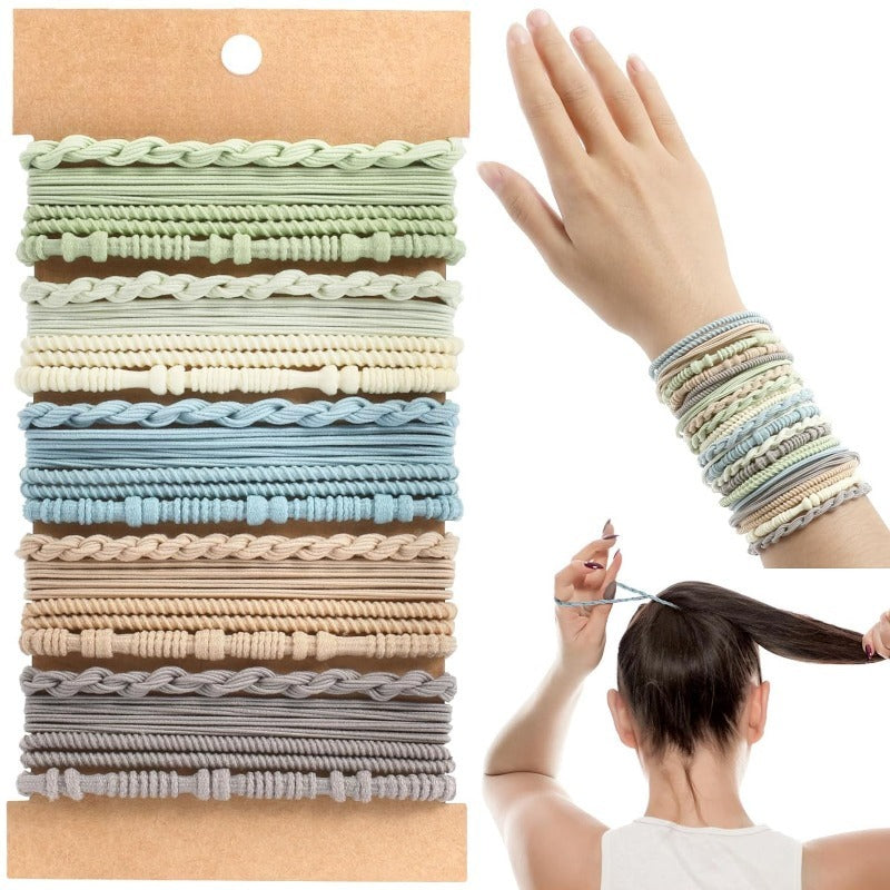 Boho Neutral Hair Tie Set