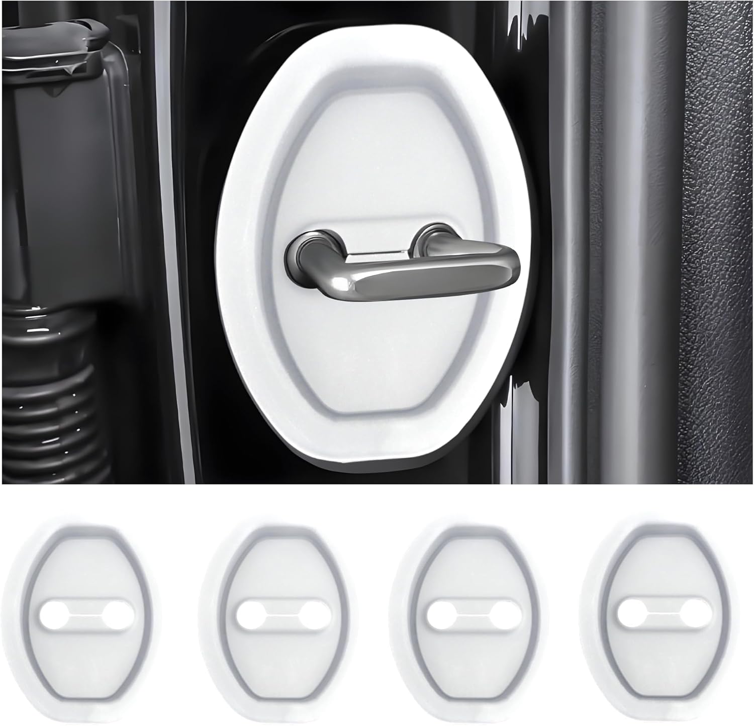 Universal Silicone Car Door Covers Protector (4 PACK)
