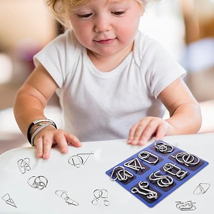 Metal Brain Teaser Puzzles Physics Mind