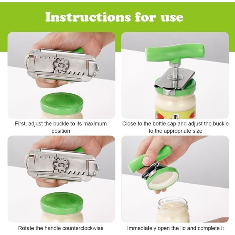 Stainless Steel Jar Opener