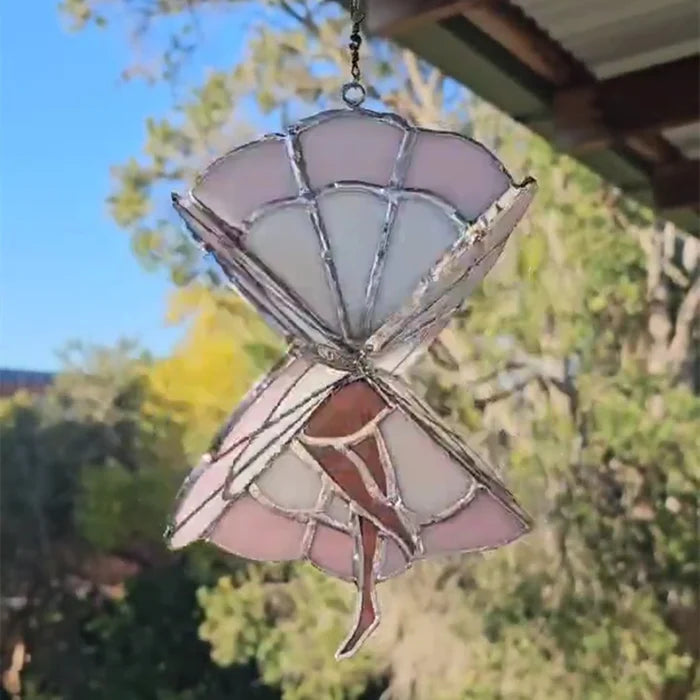 Elegant Stained Glass Spinner