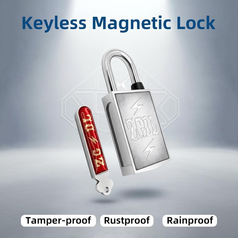 No Keyhole Magnetic Padlock