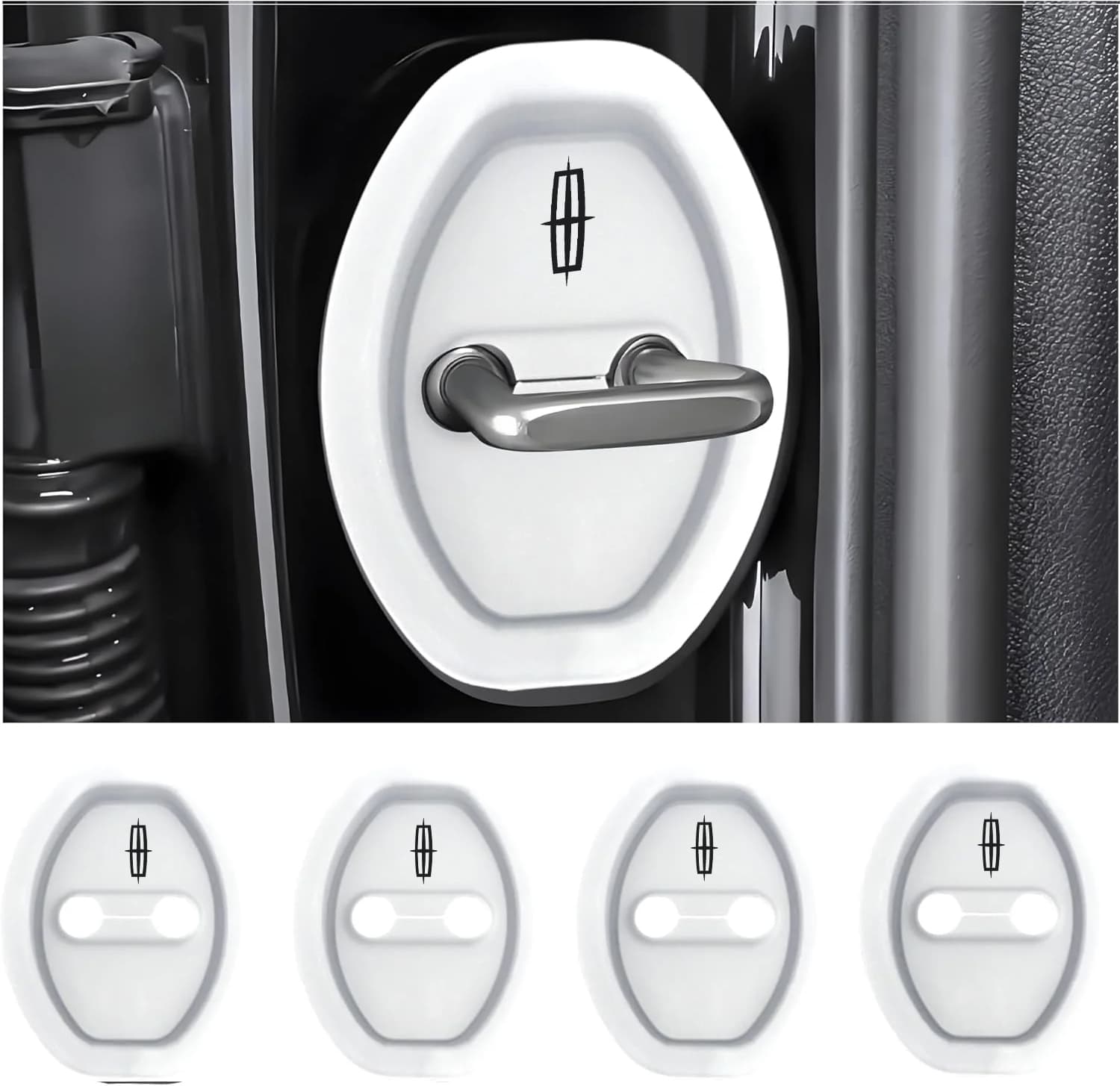 Universal Silicone Car Door Covers Protector (4 PACK)