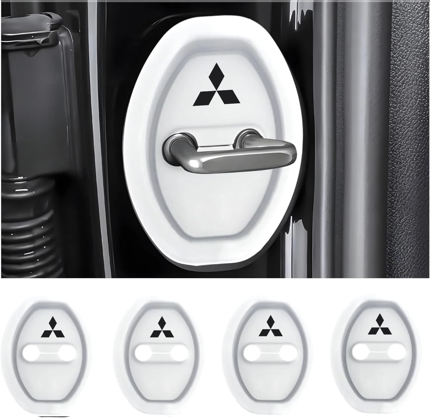 Universal Silicone Car Door Covers Protector (4 PACK)