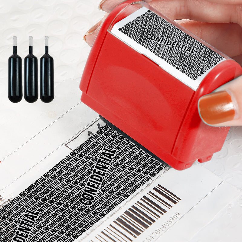 Privacy Protection Roller Stamp