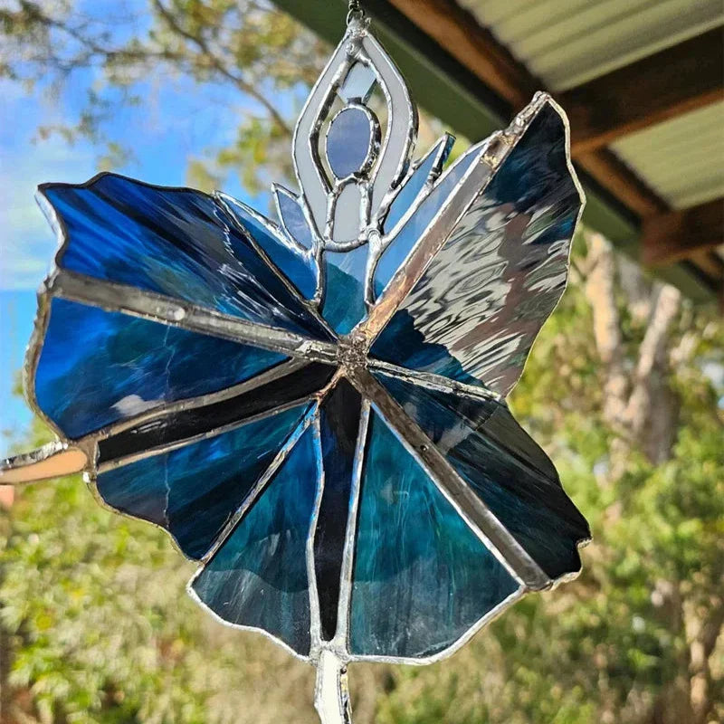 Elegant Stained Glass Spinner