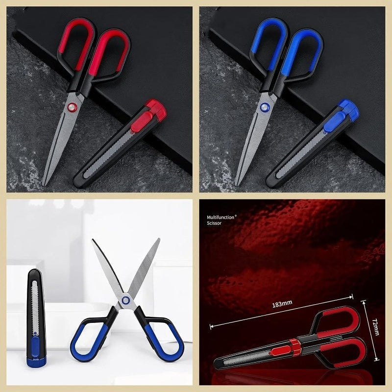 2-in-1 Scissors & Utility Knife Set