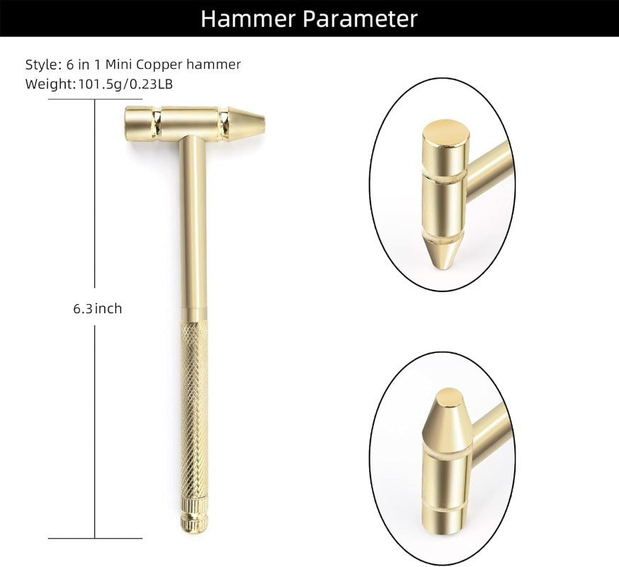 6-in-1 Mini Stainless Steel Hammer
