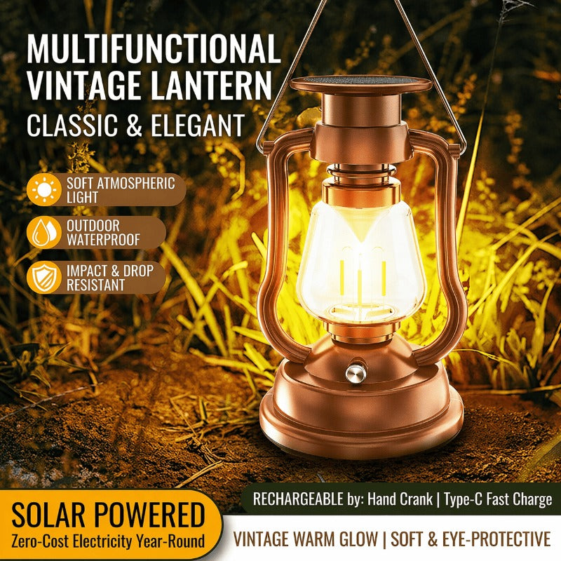 Hand-Crank Emergency Light