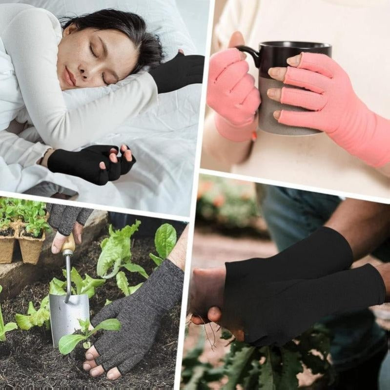 Fingerless Support Gloves
