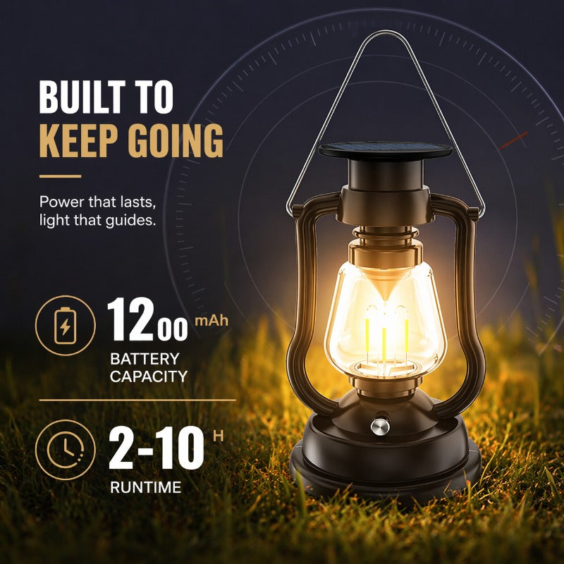 Hand-Crank Emergency Light