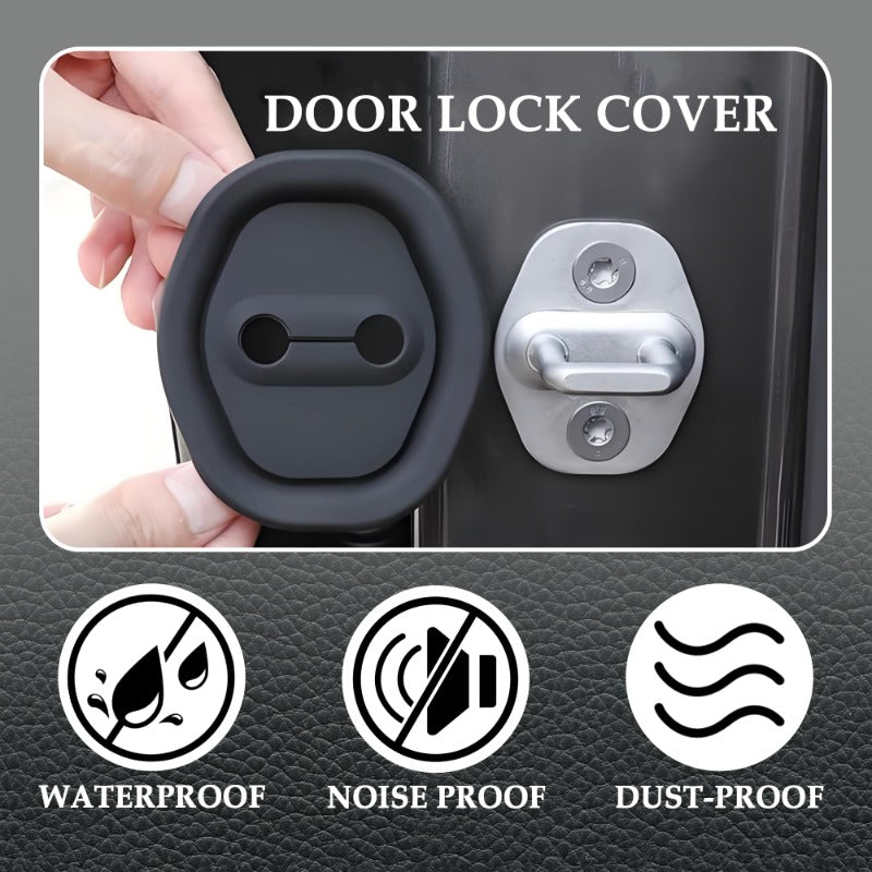 Universal Silicone Car Door Covers Protector (4 PACK)