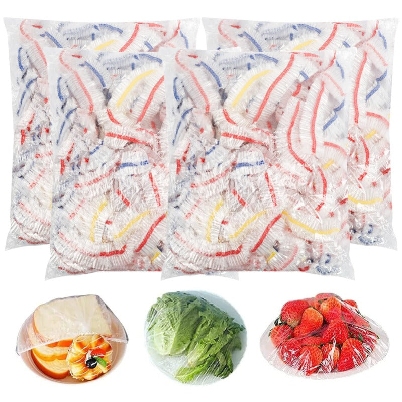 Fresh Keeping Bags – Elastic Plastic Bowl Covers