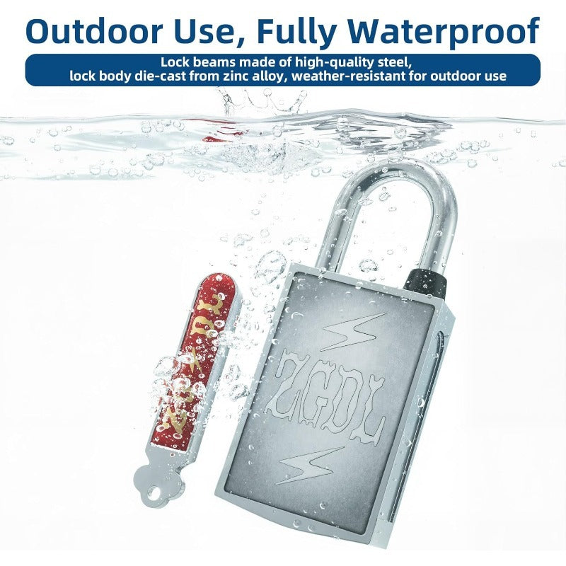 No Keyhole Magnetic Padlock