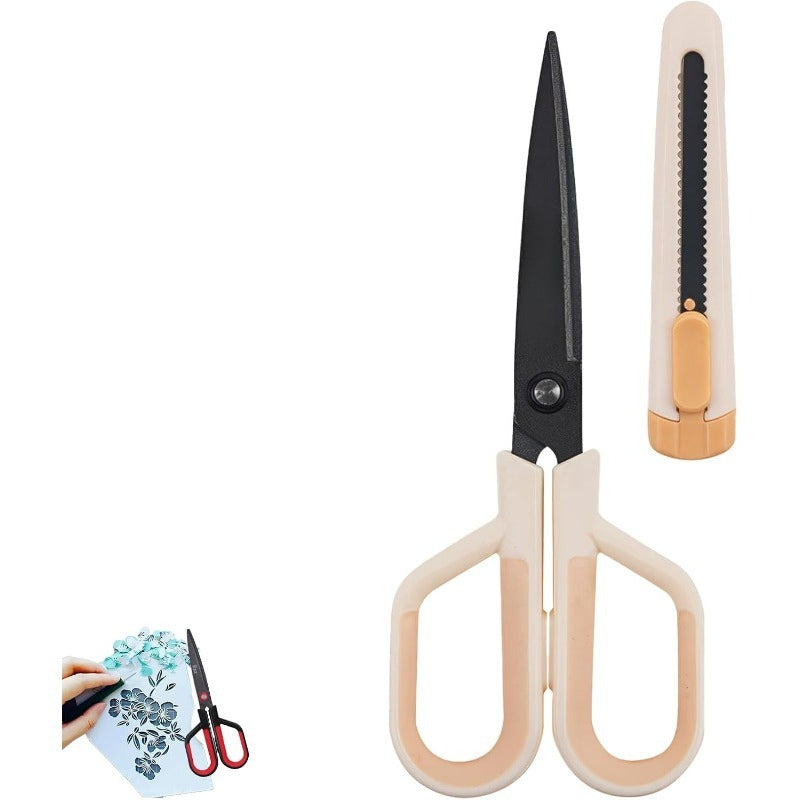 2-in-1 Scissors & Utility Knife Set