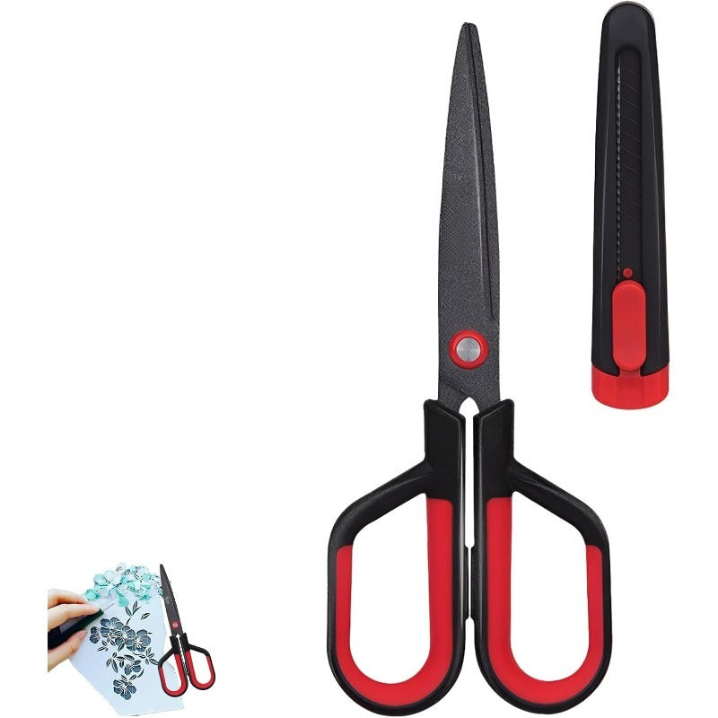 2-in-1 Scissors & Utility Knife Set