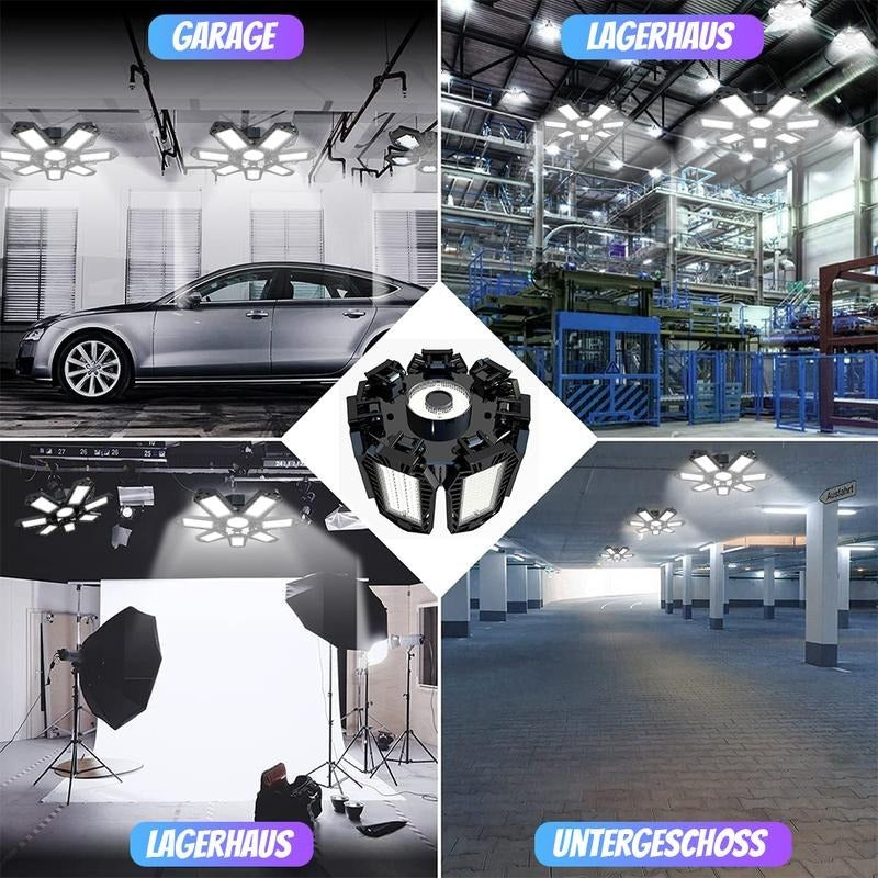 Foldable LED Garage Light