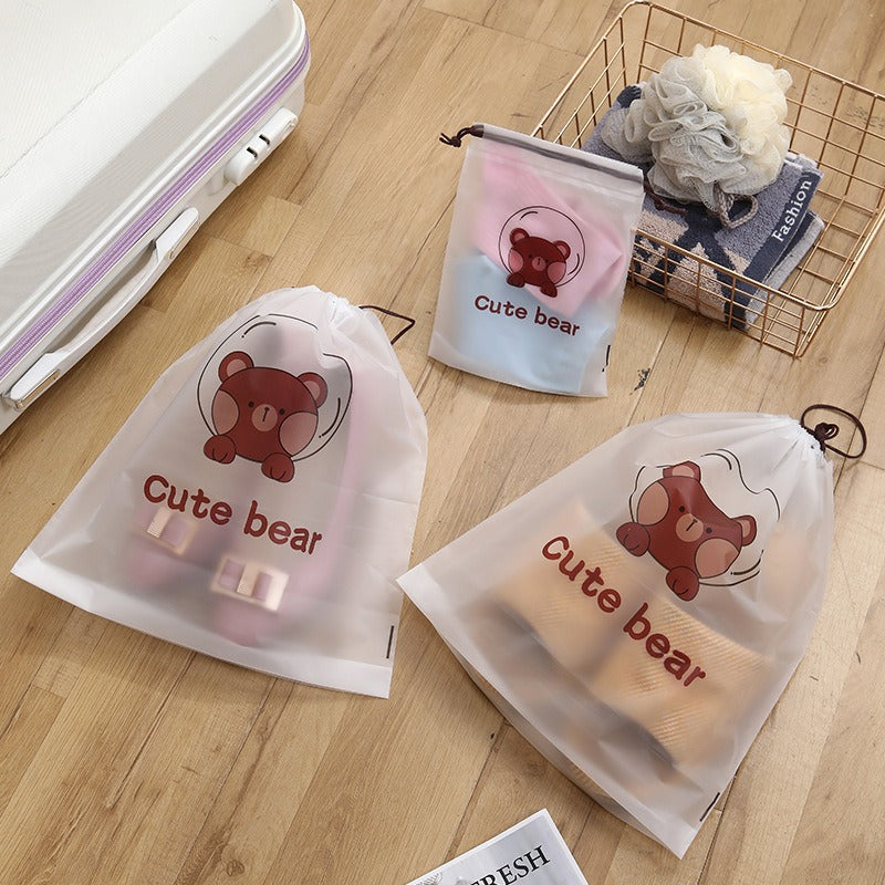 Waterproof Frosted Storage Pouches