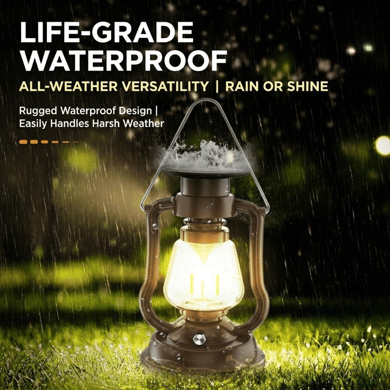 Hand-Crank Emergency Light