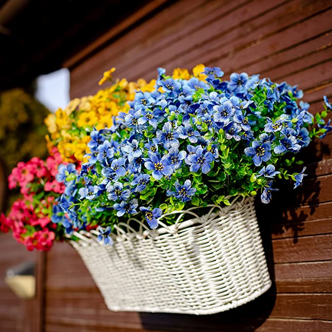 Upgraded High-grade  Material  Rainproof Lifelike Artificial Flowers With UV-Shield Coating