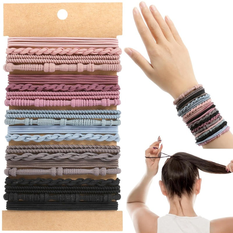 Boho Neutral Hair Tie Set
