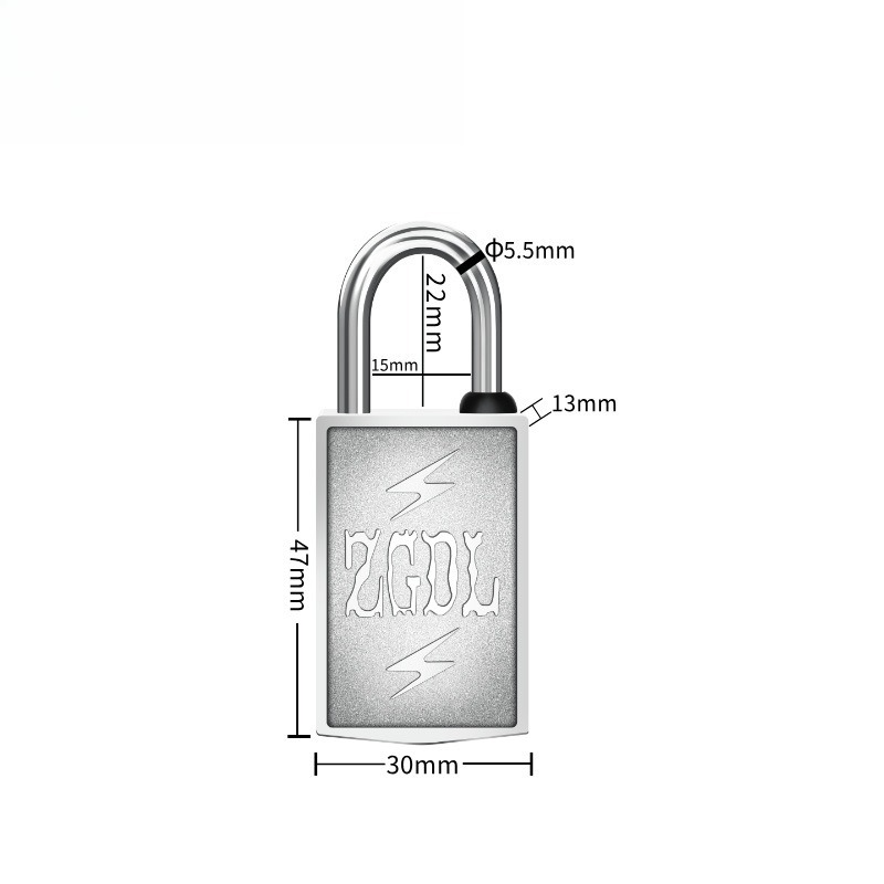 No Keyhole Magnetic Padlock