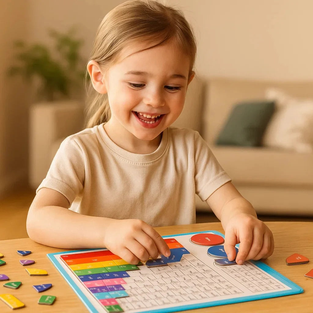 Magnetic Montessori Fraction Puzzle